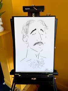 Original Self Portrait Sketch One